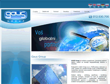 Tablet Screenshot of gausgroup.com